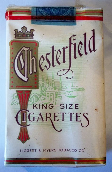 vintage metal chesterfield cigarette box|vintage chesterfield cigarettes.